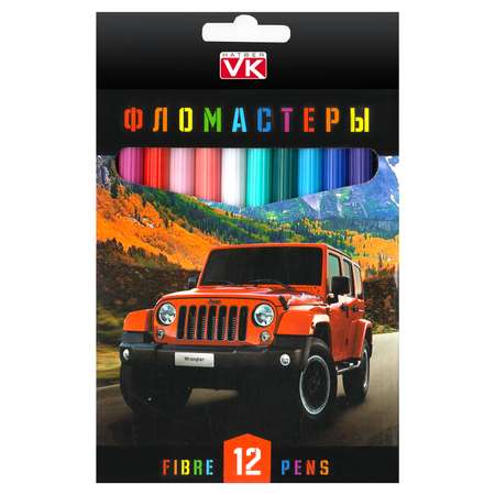 Карандаши цветные Hatber 12 шт.