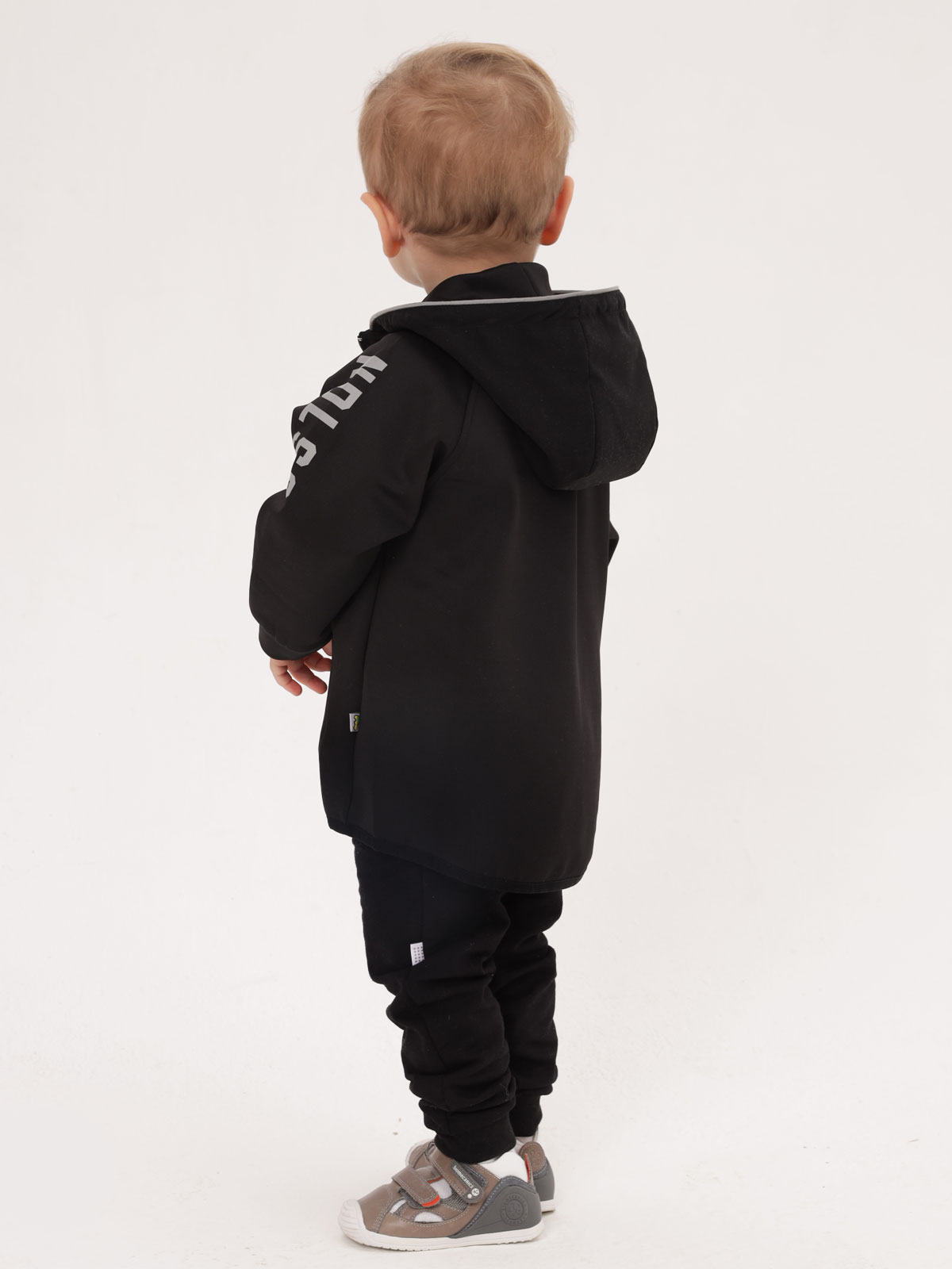 Толстовка Misil kids 1457 черный - фото 5