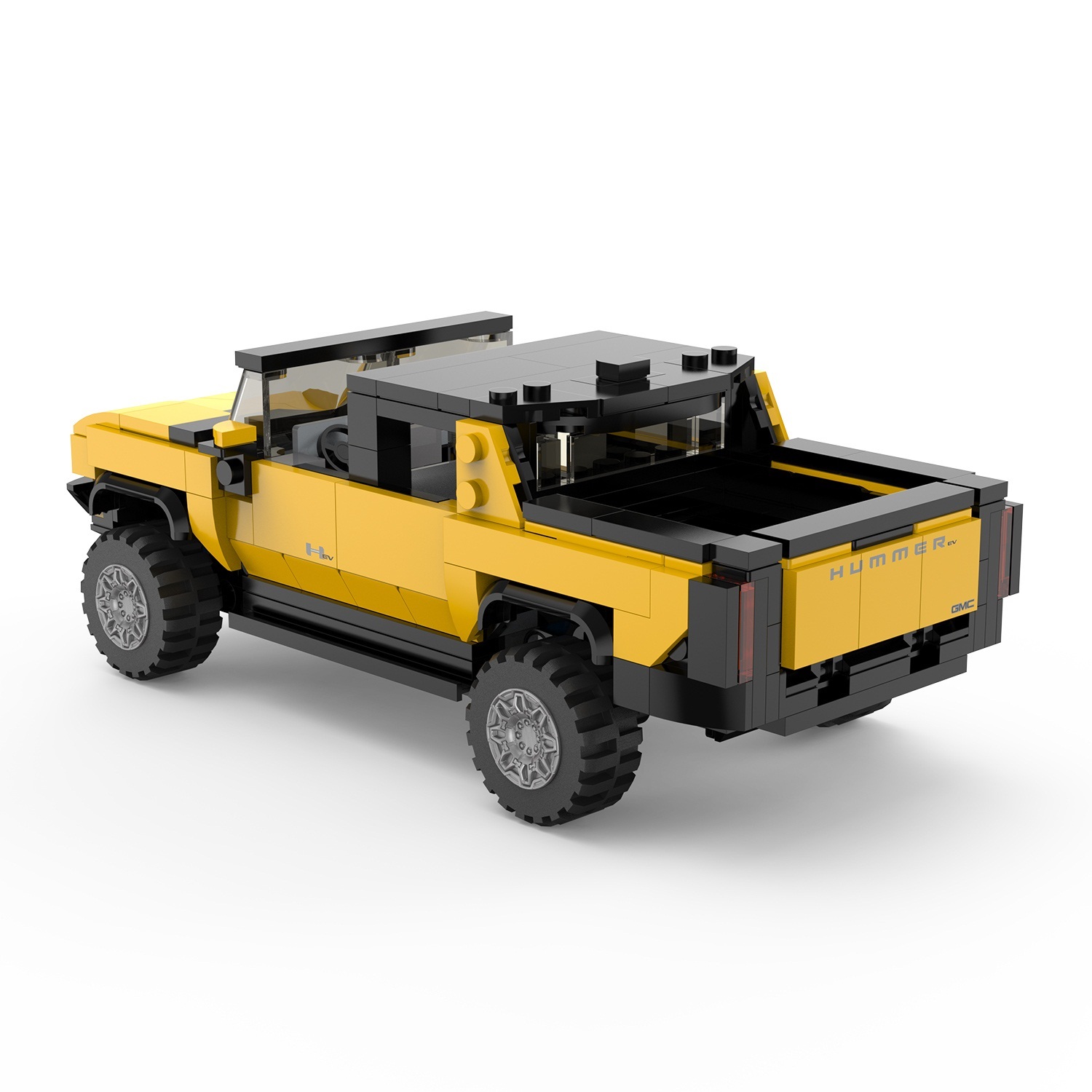 Конструктор Rastar Hummer EV блочный - фото 8