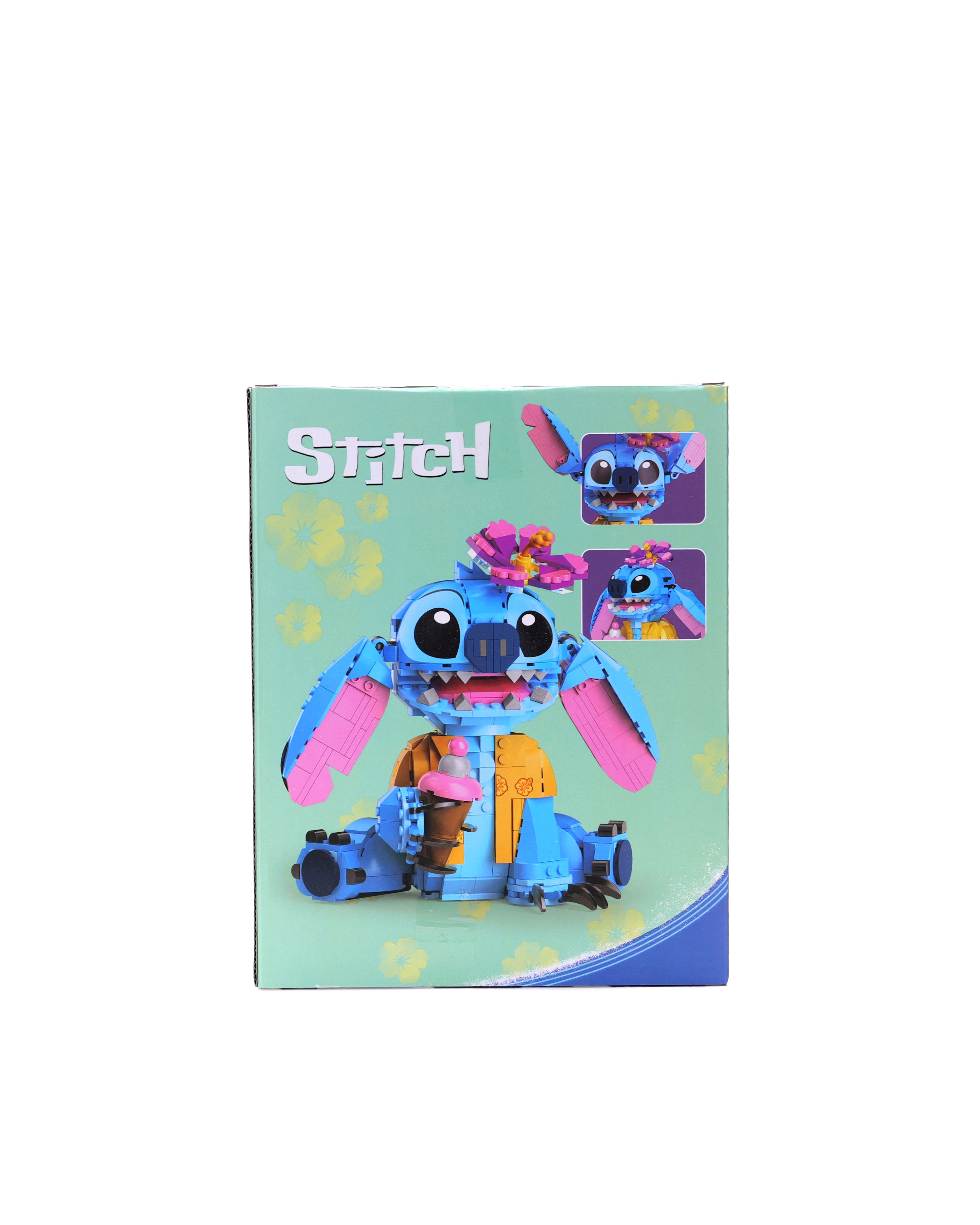 Конструктор Stitch Стич синий 744 дет. - фото 11