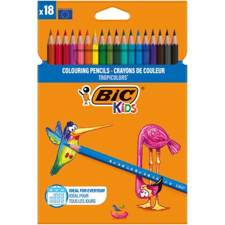 Карандаши цветные BIC 18 шт.