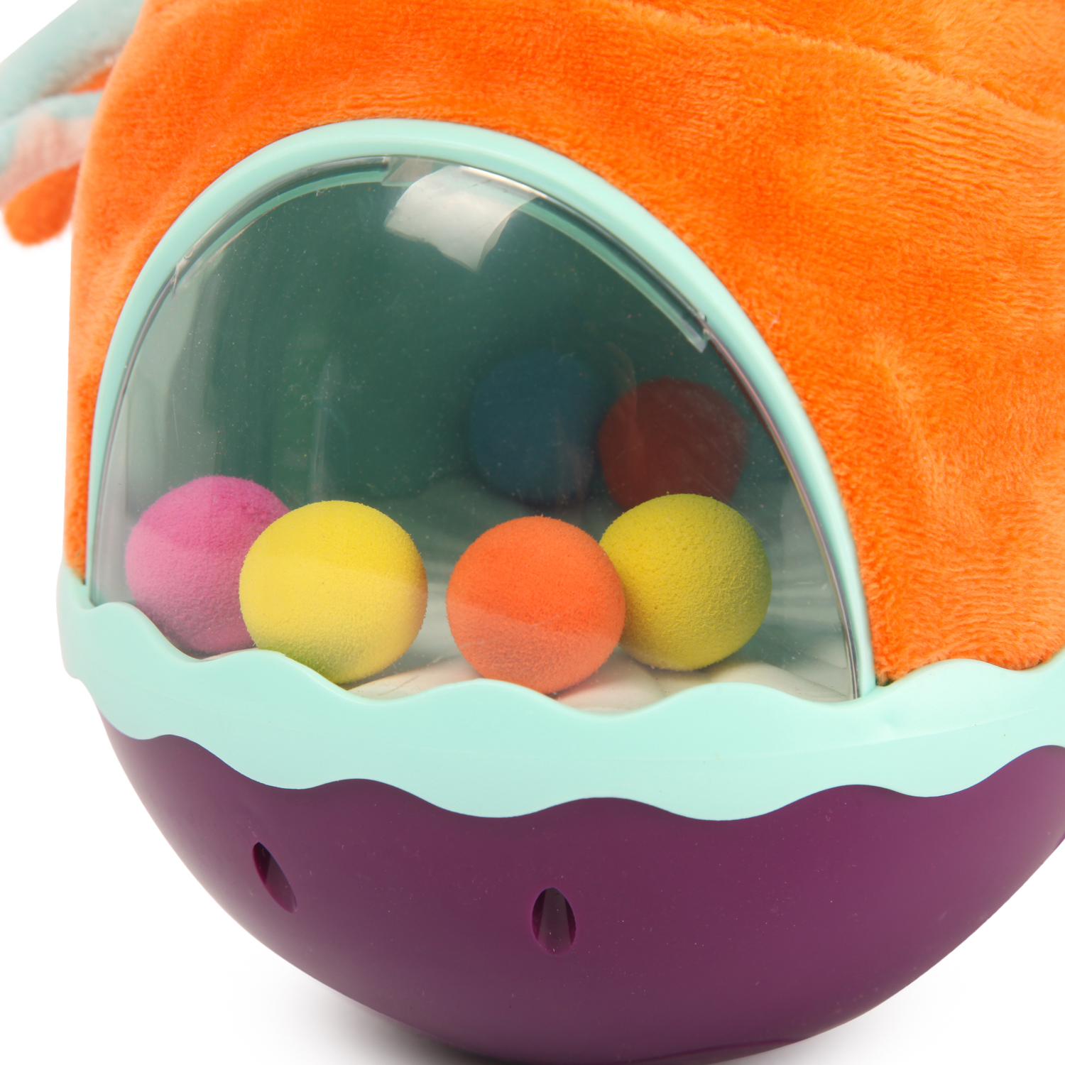 Игрушка BabyGo неваляшка Крабик - фото 6