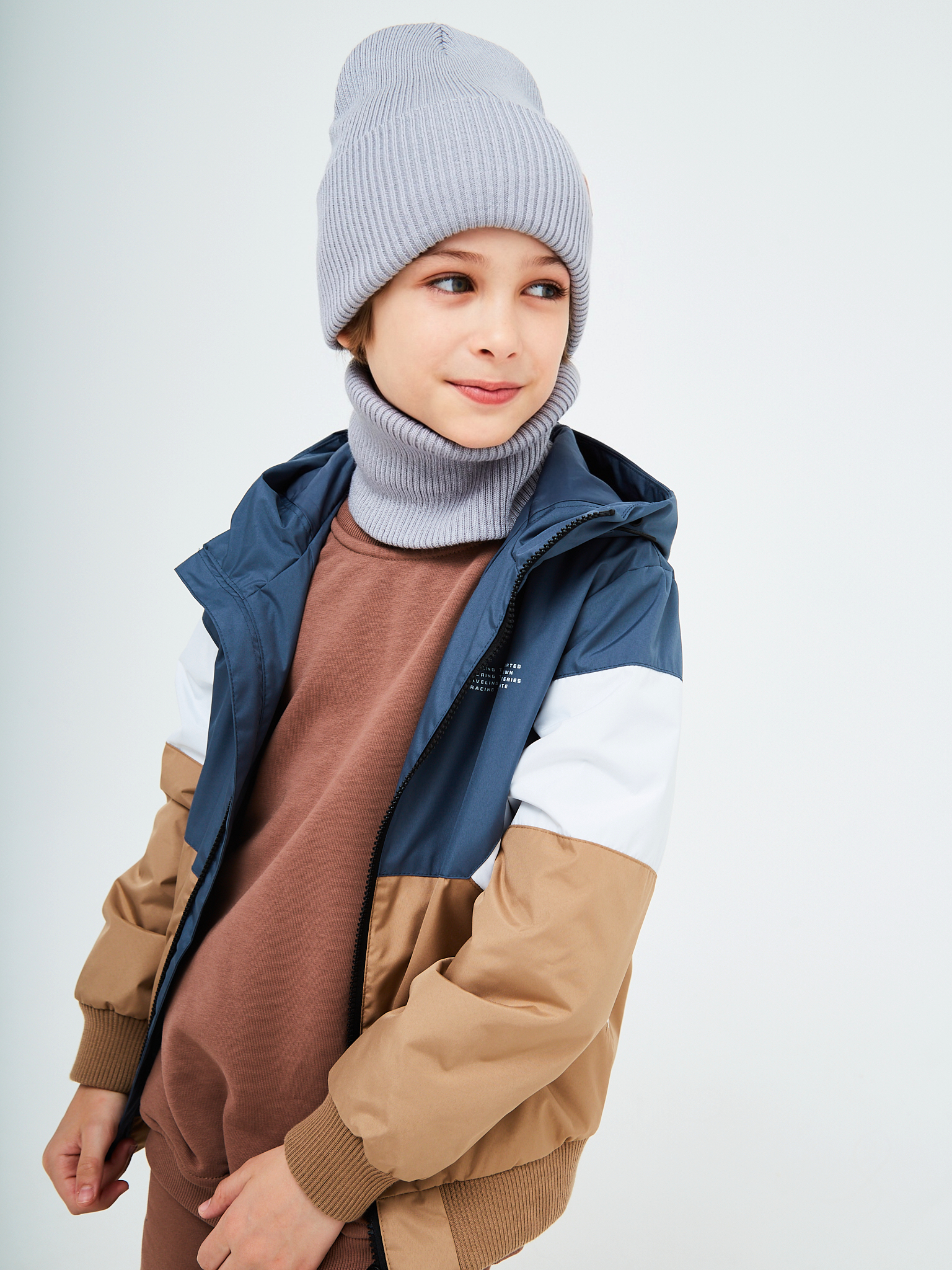 Шапка и снуд KUBRIO KU-H-42-lopataB-Lgrey - фото 10