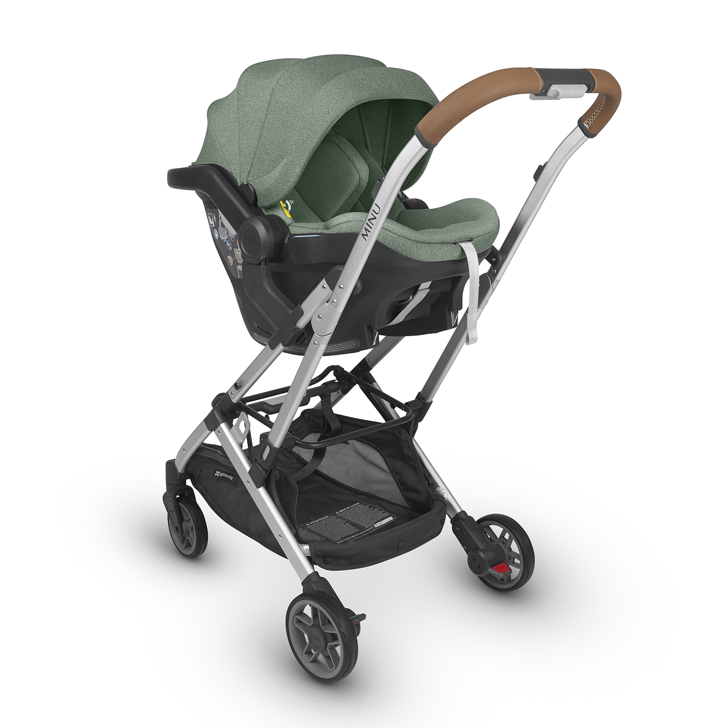 Автокресло UPPAbaby Isofix 0 (0 -13 кг) зеленый - фото 6