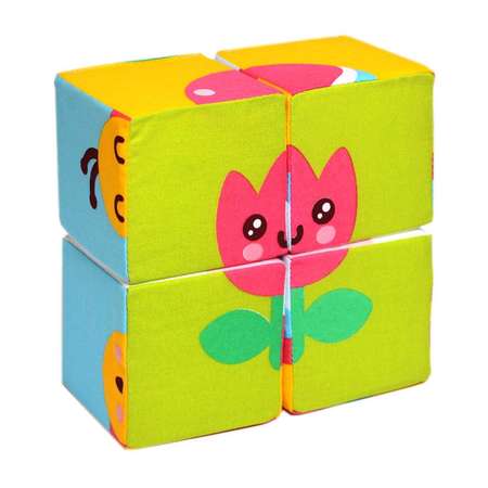 Игрушка BABY CO кубики Малышарики