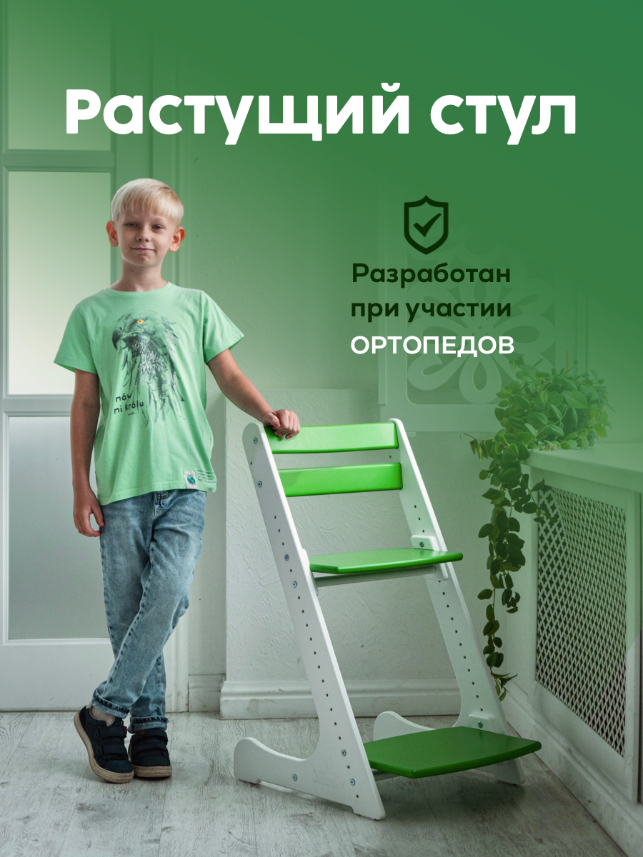 Стульчик для кормления Конёк Горбунёк Комфорт PRO трансформер - фото 1