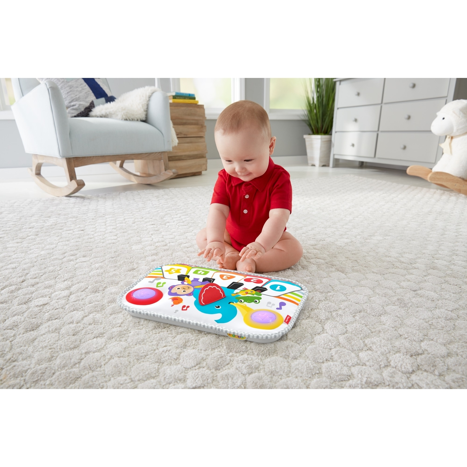 Коврик Fisher Price Нажимай и играй - фото 2