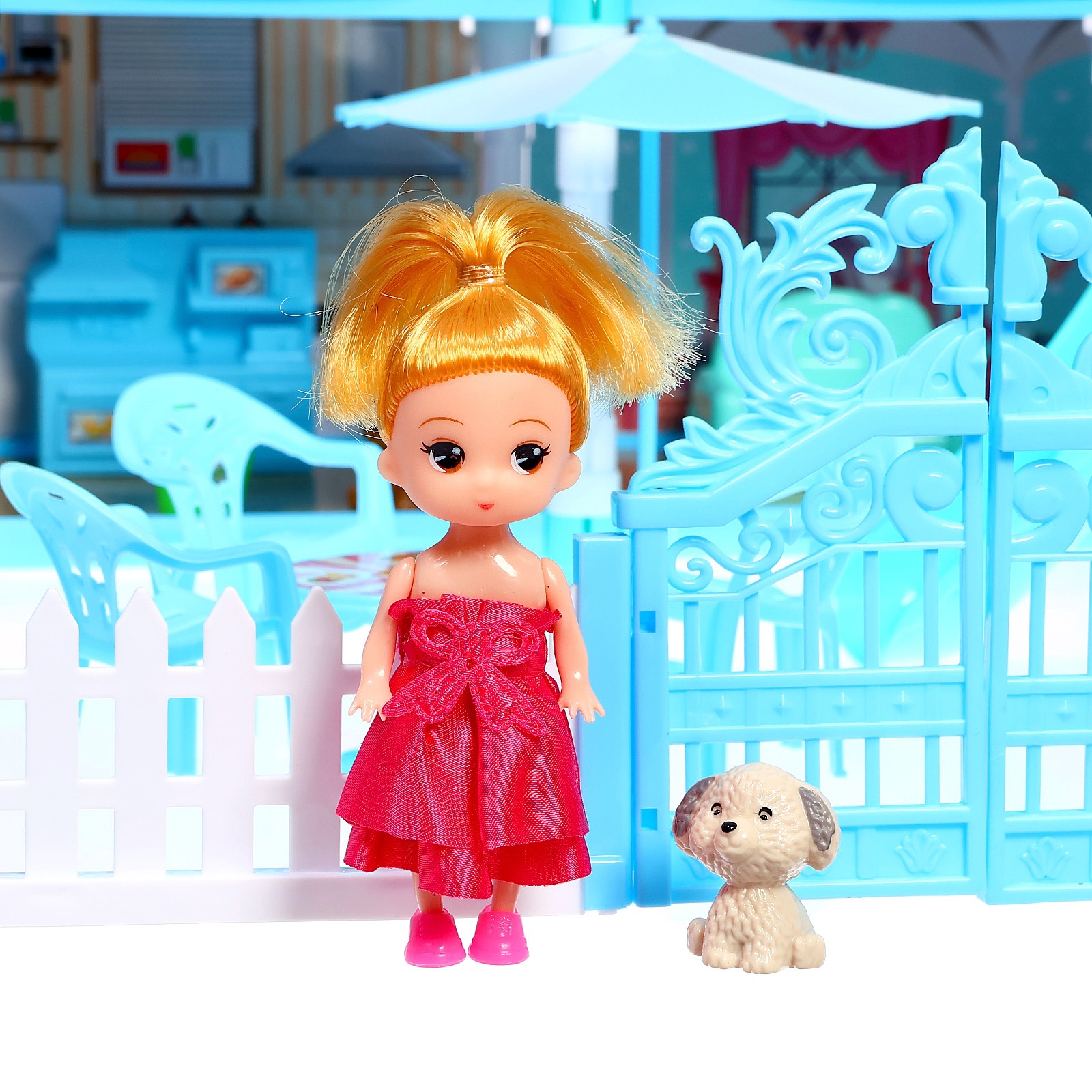 Аксессуар для кукол Sima-Land замок 9683634 - фото 24