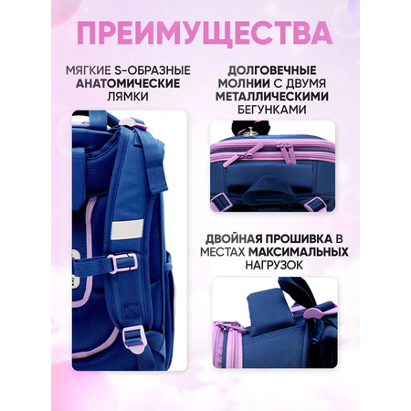 Ранец ПАНДАРОГ Лунная кошка