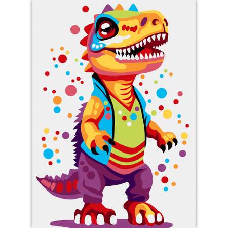 Картина по номерам Hobby Paint Тирекс в ассортименте