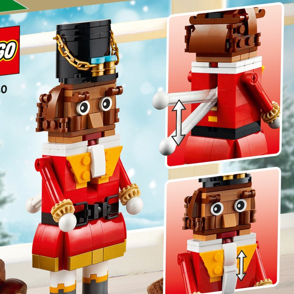 Конструктор LEGO Ideas Рождественский Щелкунчик 40640 91 дет. - фото 3