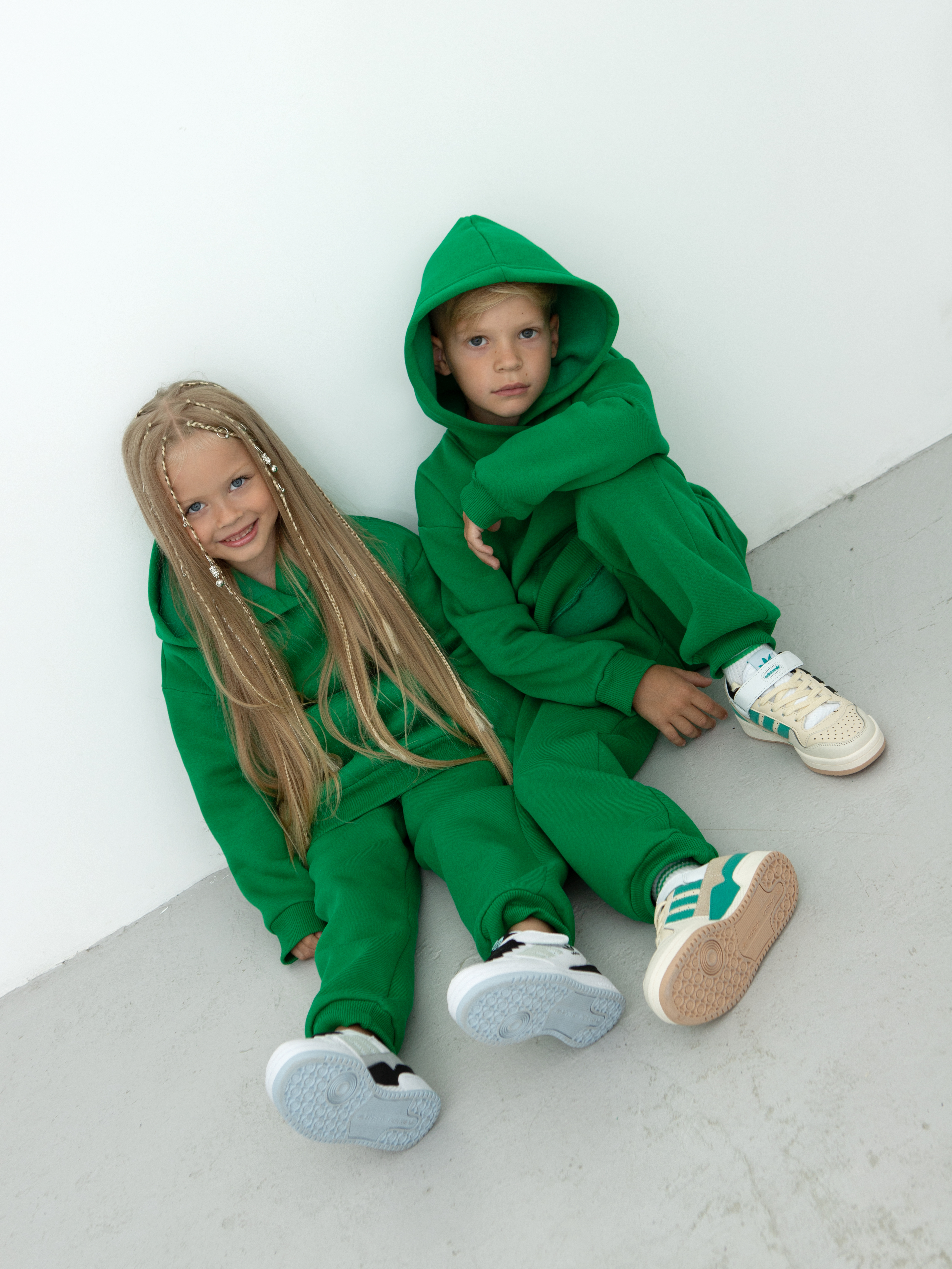 Худи и брюки Crimea Baby comf/green - фото 9