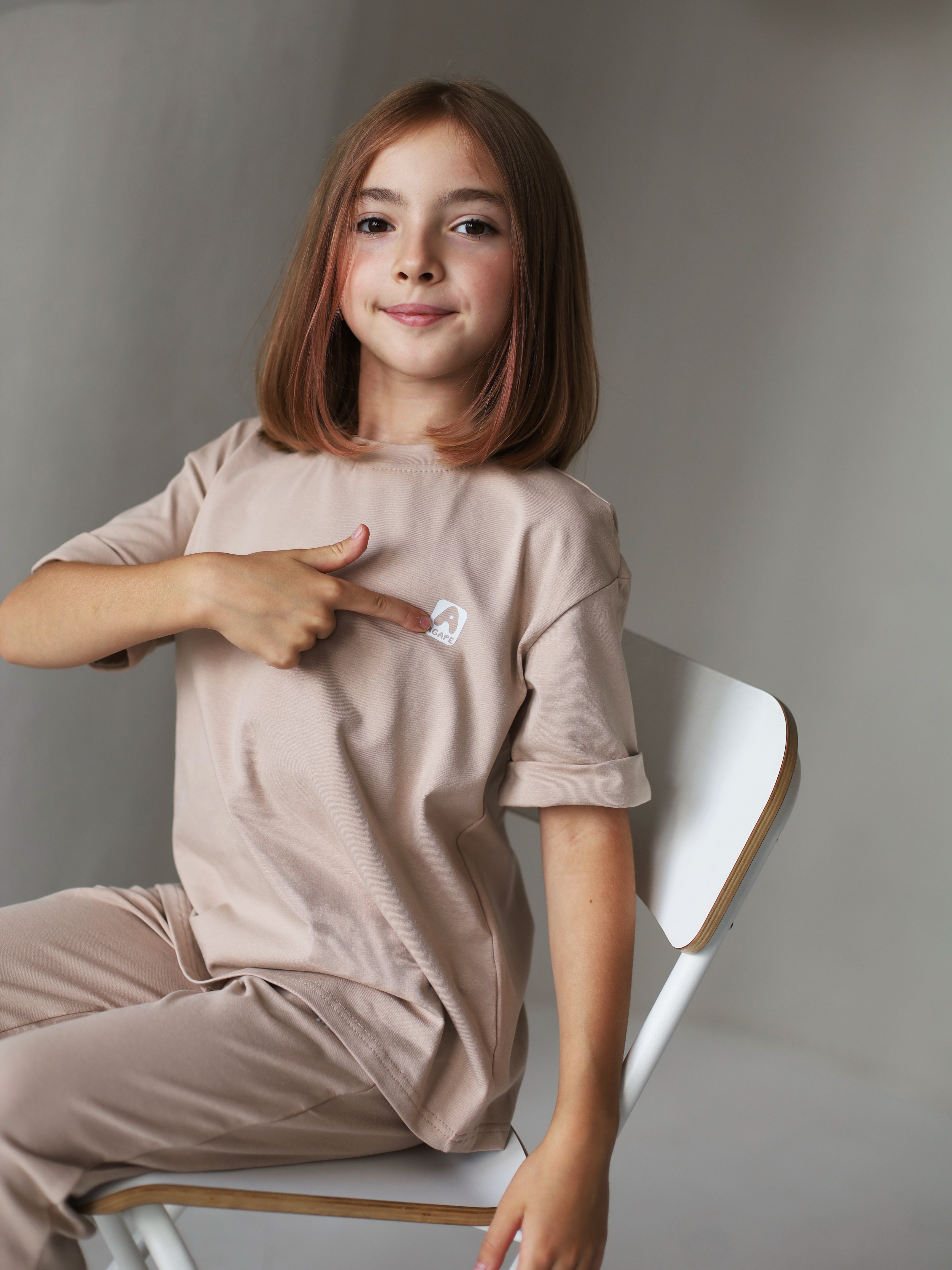 Костюм Агапэ 8017_бежевый - фото 6