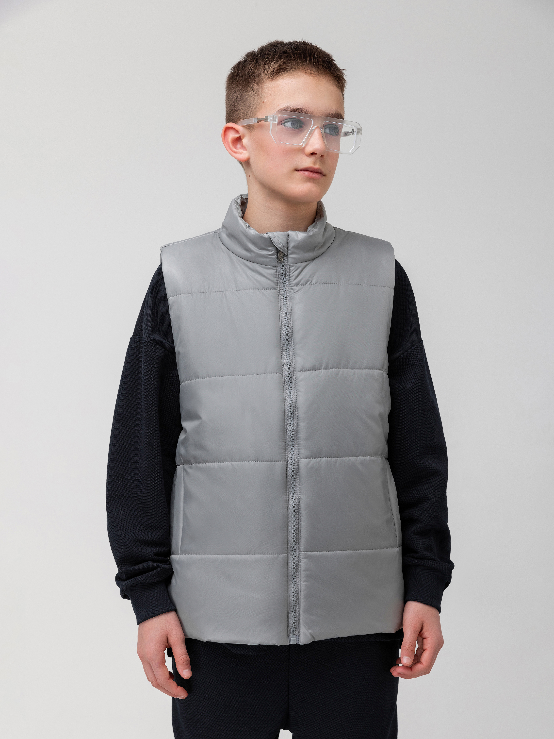 Жилет Bodo 41-10МU_серый - фото 6