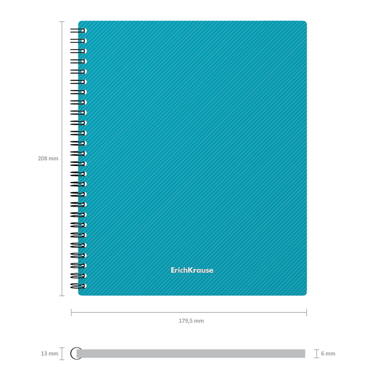 Общая тетрадь ErichKrause клетка 60 лист. в ассортименте - фото 6
