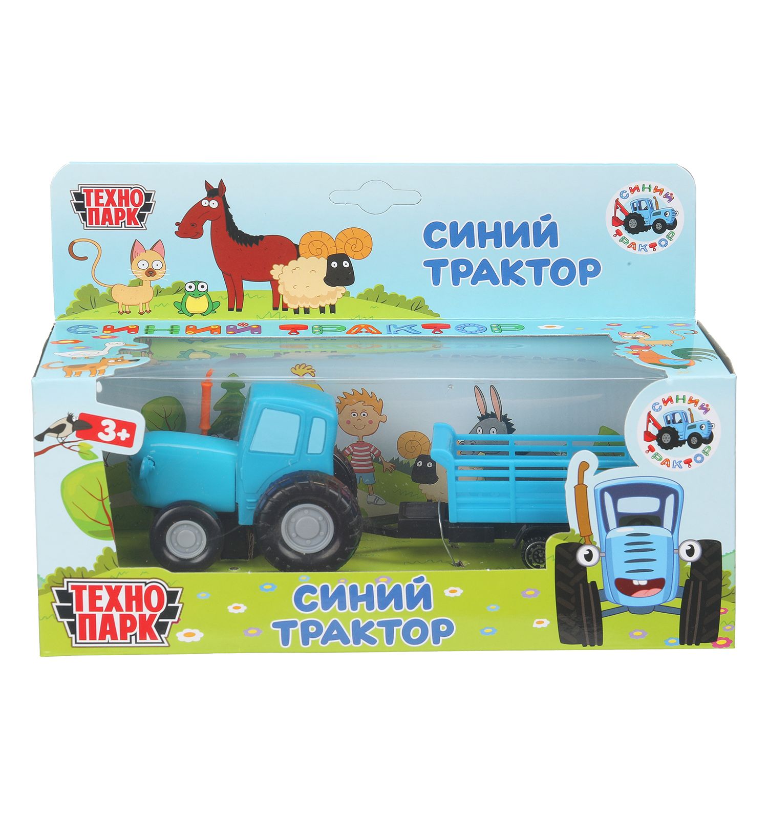 Трактор Технопарк Синий трактор - фото 9