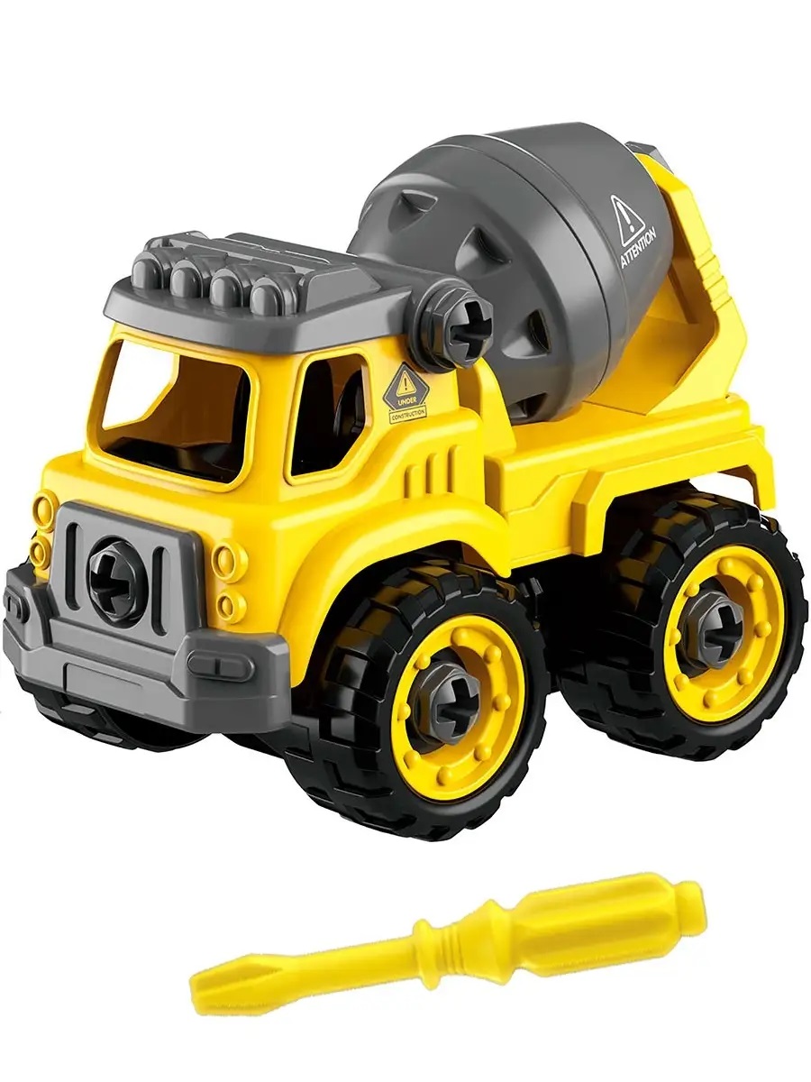 Конструктор Lei Meng Бетономешалка с отверткой - фото 1