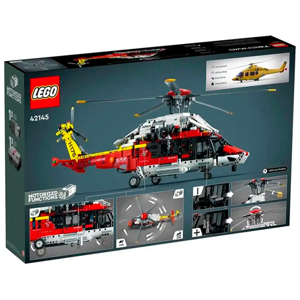 Конструктор LEGO Technic Спасательный вертолет Airbus блочный - фото 2