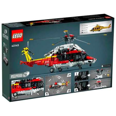 Конструктор LEGO Technic Спасательный вертолет Airbus 2001 дет.