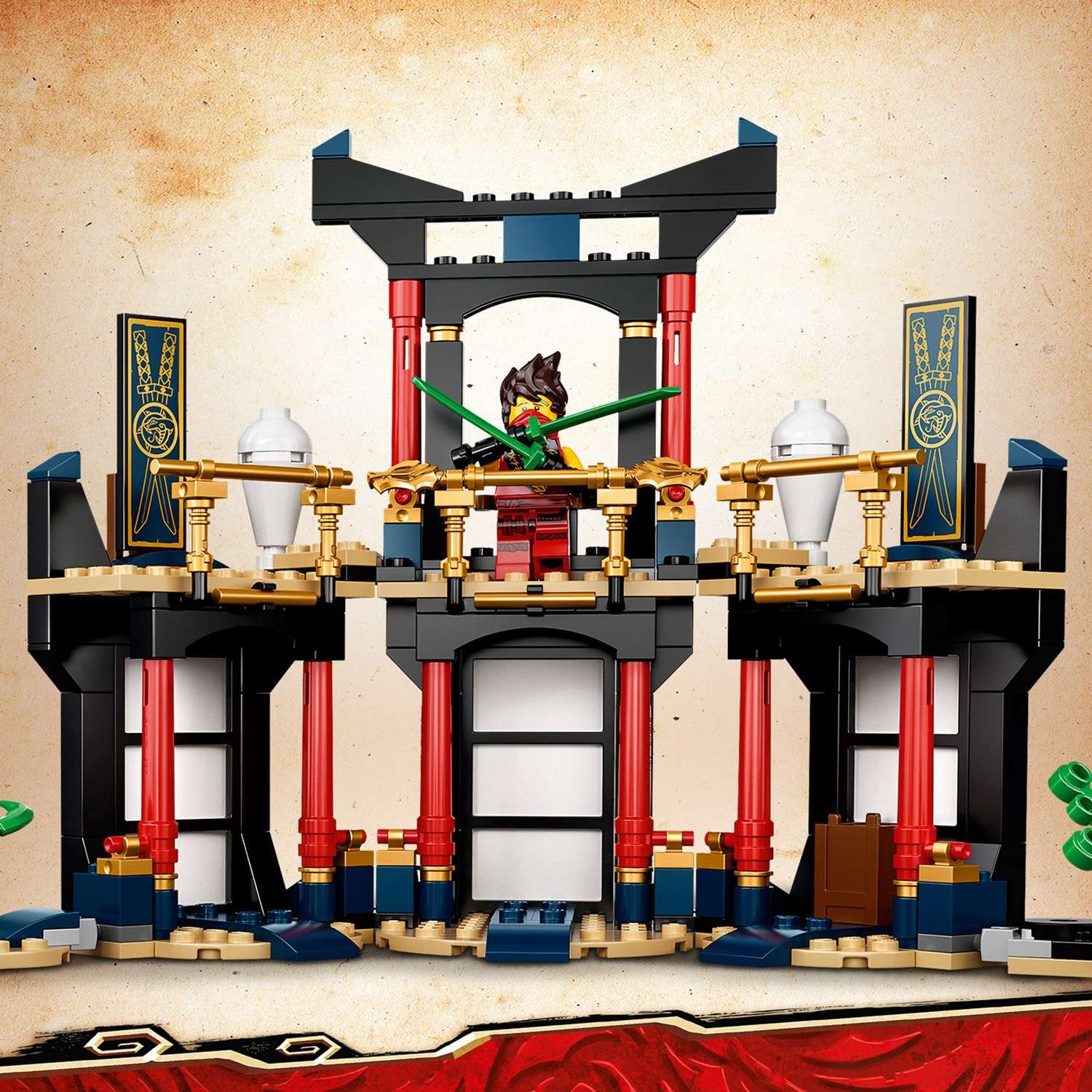 Конструктор LEGO NINJAGO Турнир стихий блочный - фото 9