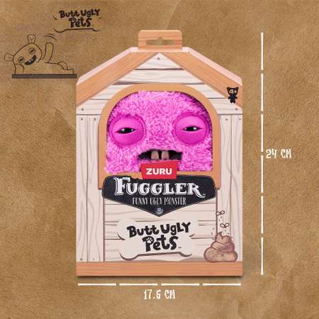 Мягкая игрушка FUGGLER Озорной кролик 24 см