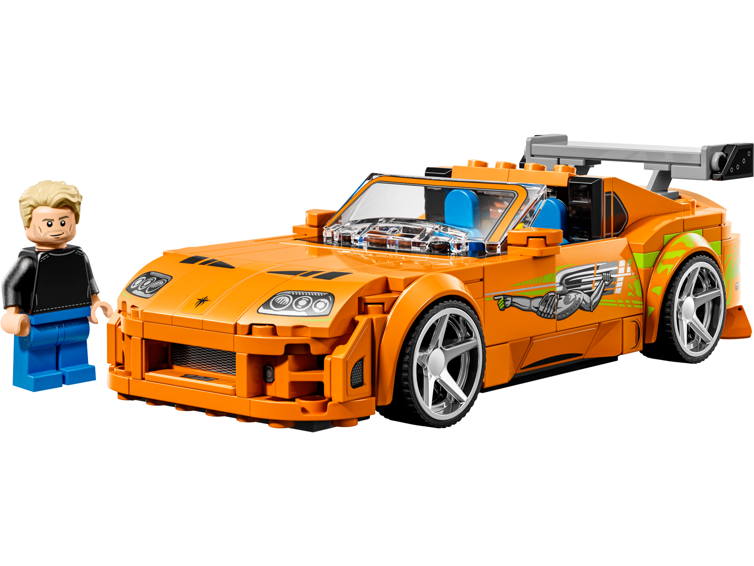 Конструктор LEGO Speed Champions Toyota Supra MK4 292 дет. - фото 6