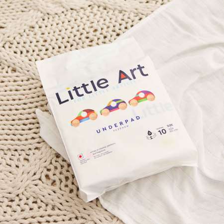 Пелёнки одноразовые Little Art 40х60 см 10 шт.