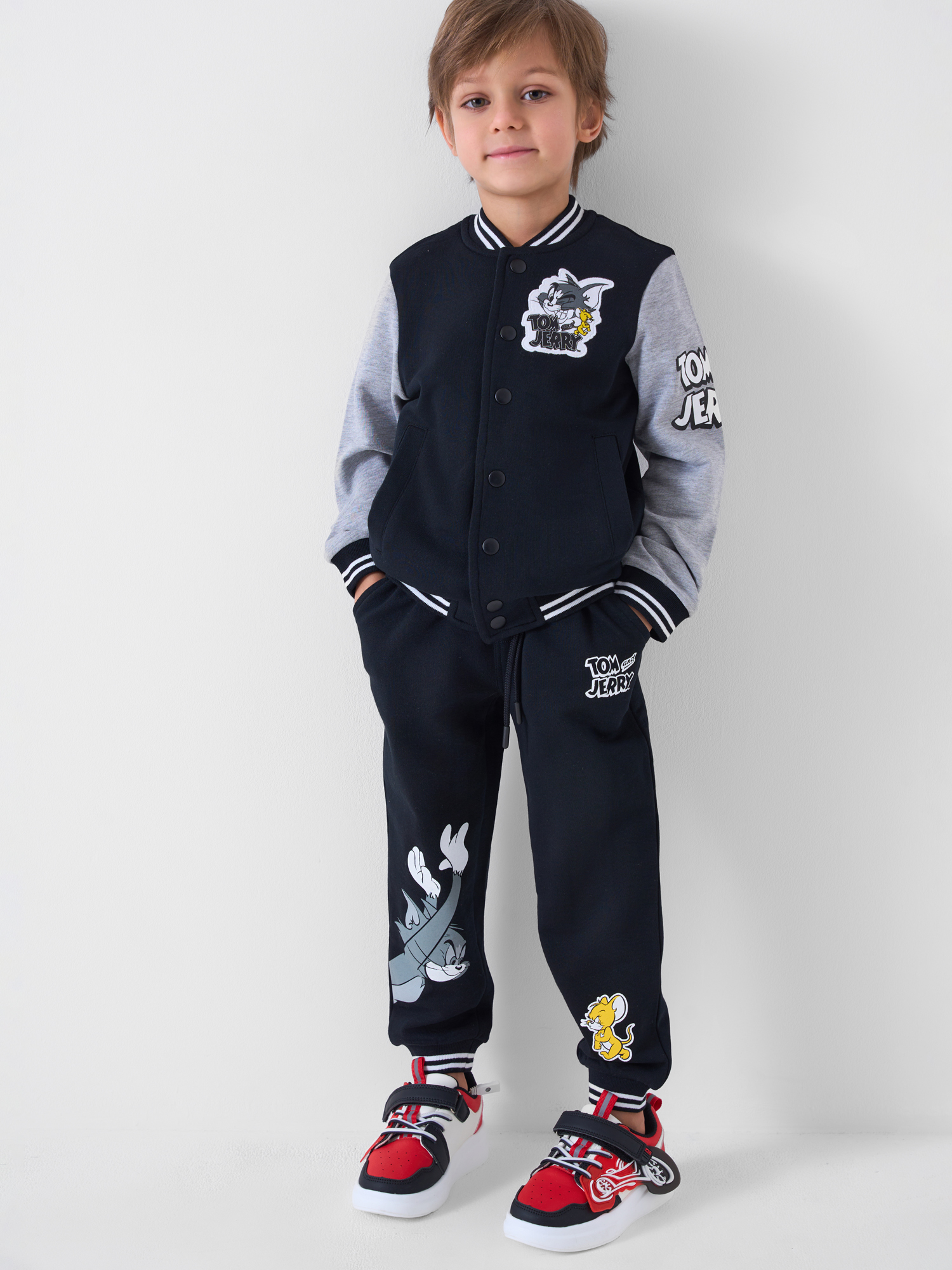 Бомбер и брюки PlayToday 12632039 - фото 1