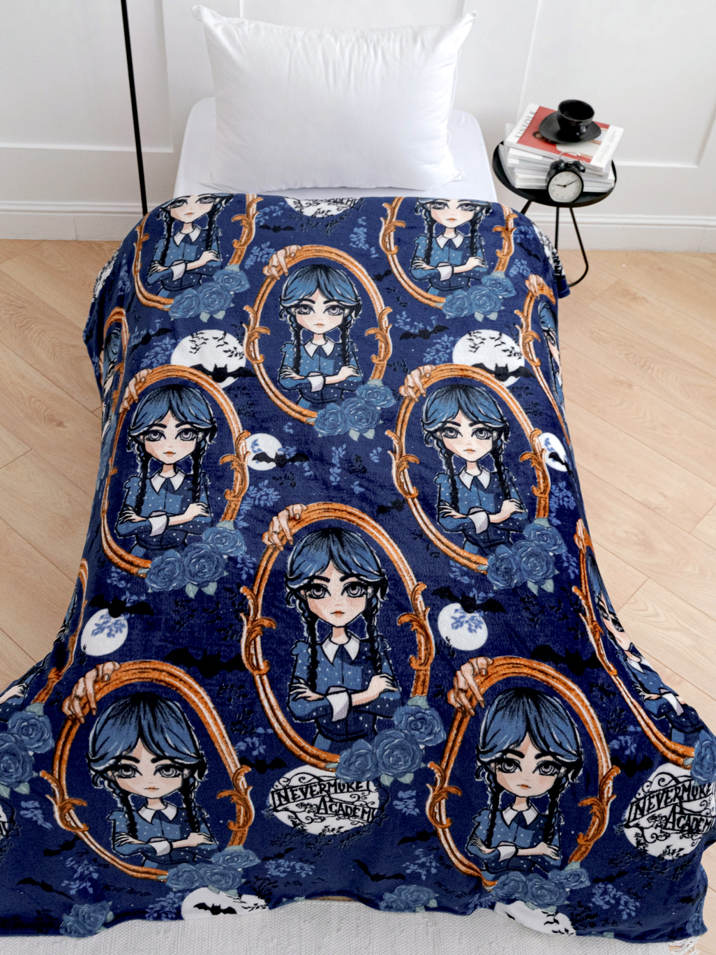 Плед Павлинка Аэро Софт Уэнсдэй 150 x 200 см велсофт - фото 1