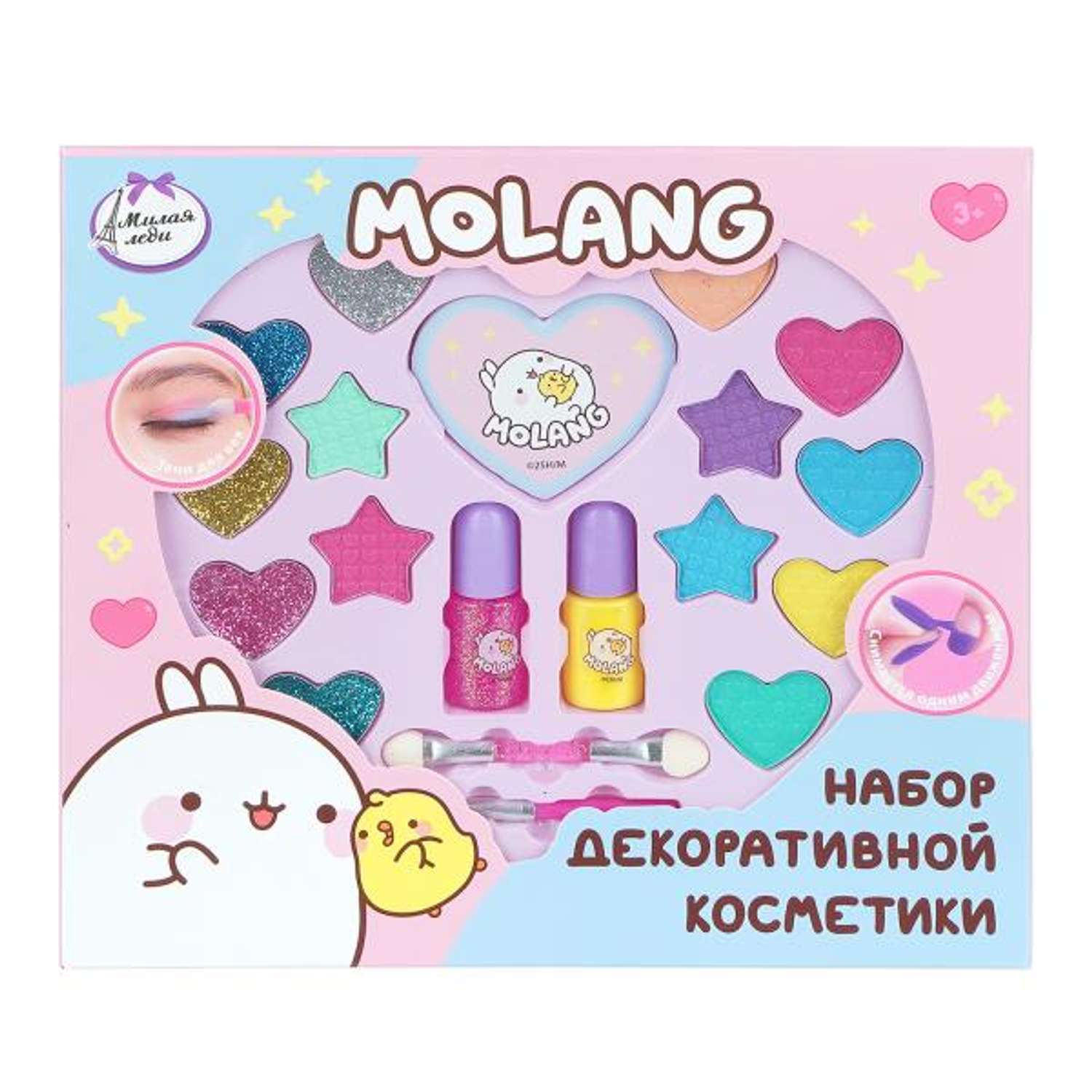 Игрушка Милая леди тени для век+лак для ногтей - фото 1