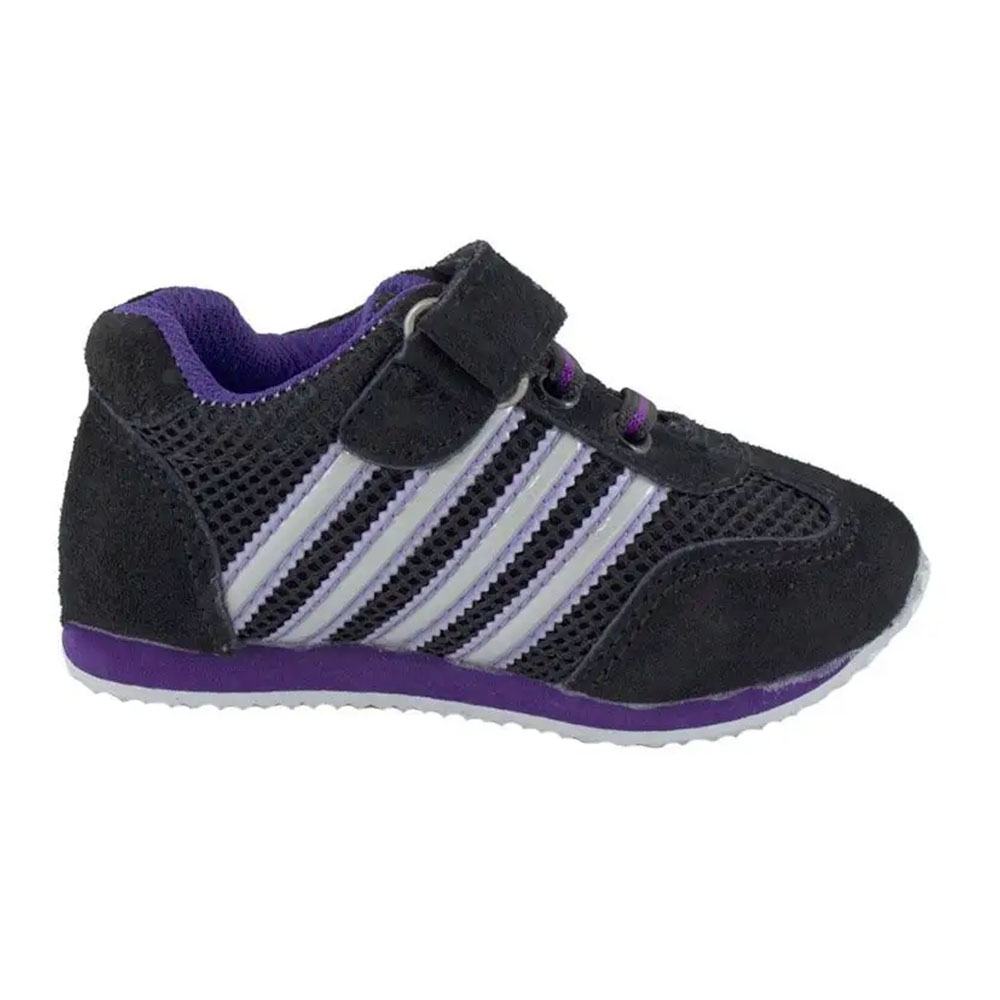Кроссовки BEST.A 6273-4 Best.a Кроссовки для девочки черно-пурпур - фото 2