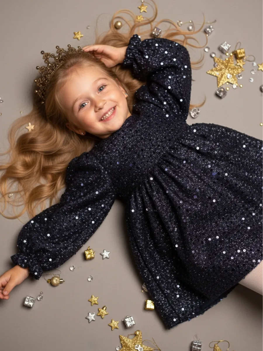 Платье Minilik Платье.Барыня.Синий - фото 2