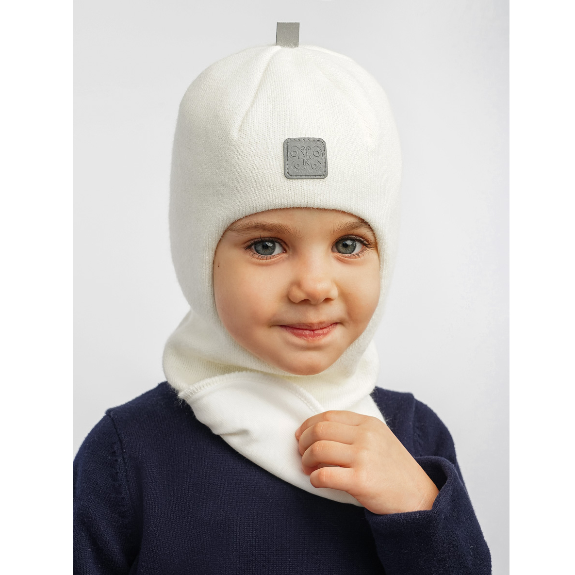 Шапка-шлем ПриКиндер MH3-6070/1 Цвет: Молоко - фото 1