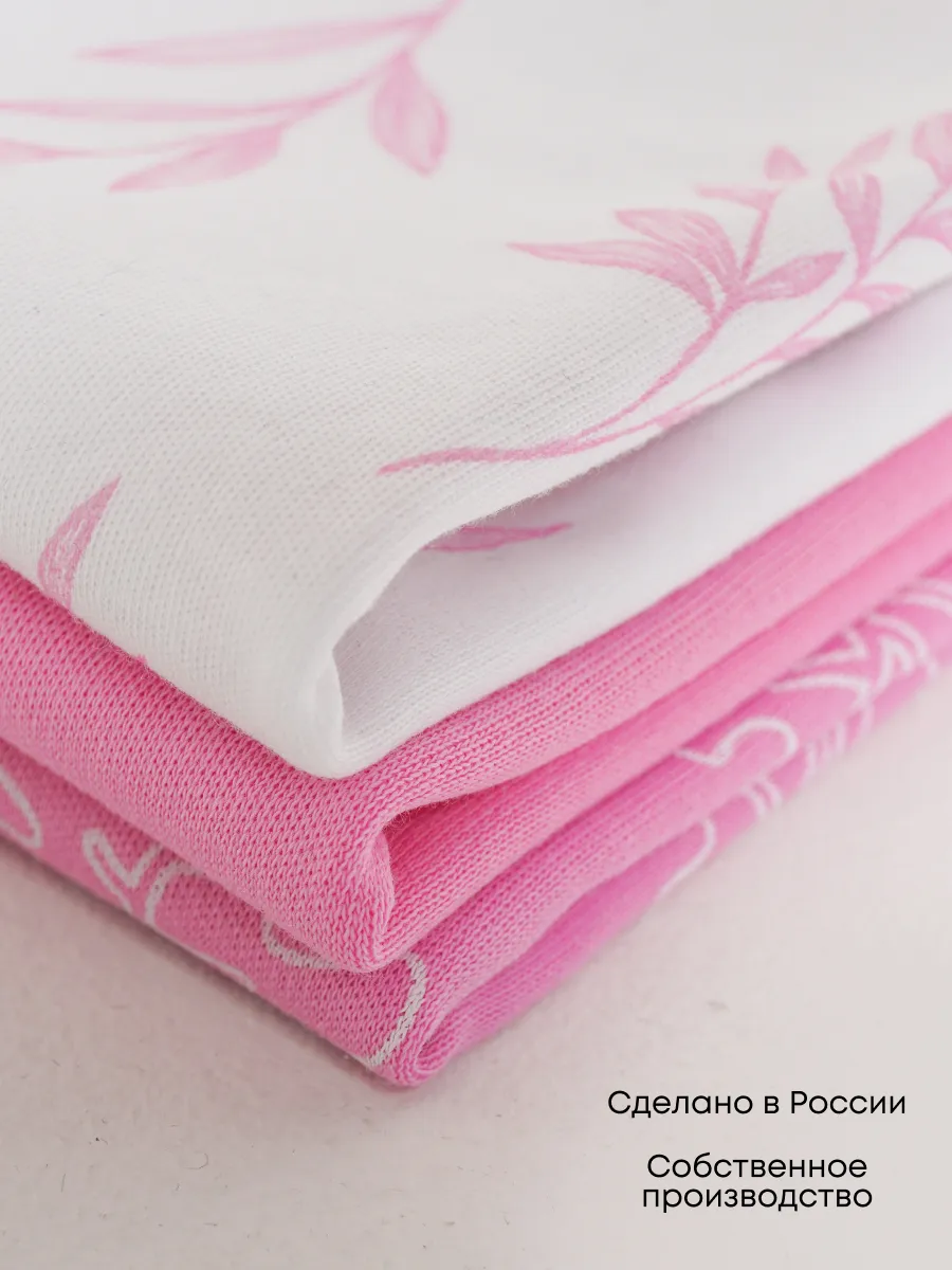 Комбинезон 3 шт Супер Пупс нбр/3пр/ком/сл/SK18розовыйлисточкиветочки - фото 4