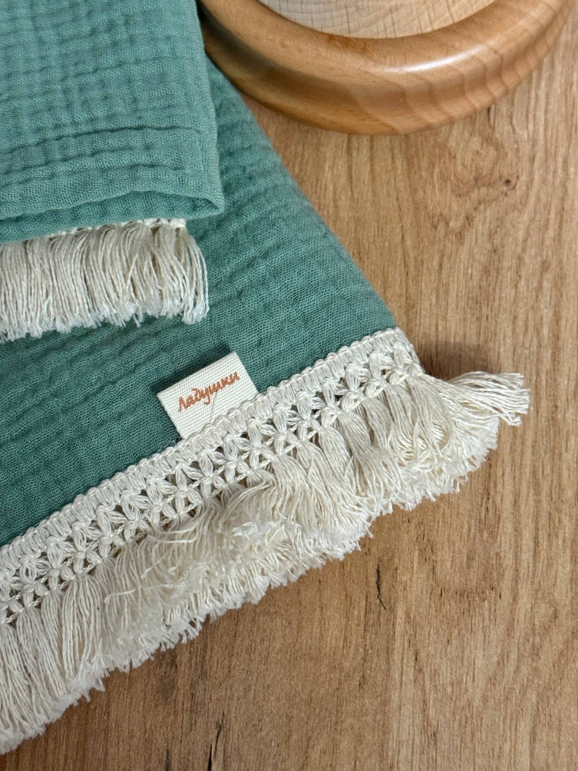 Плед Ладушки муслиновый 100 x 130 см муслин - фото 2