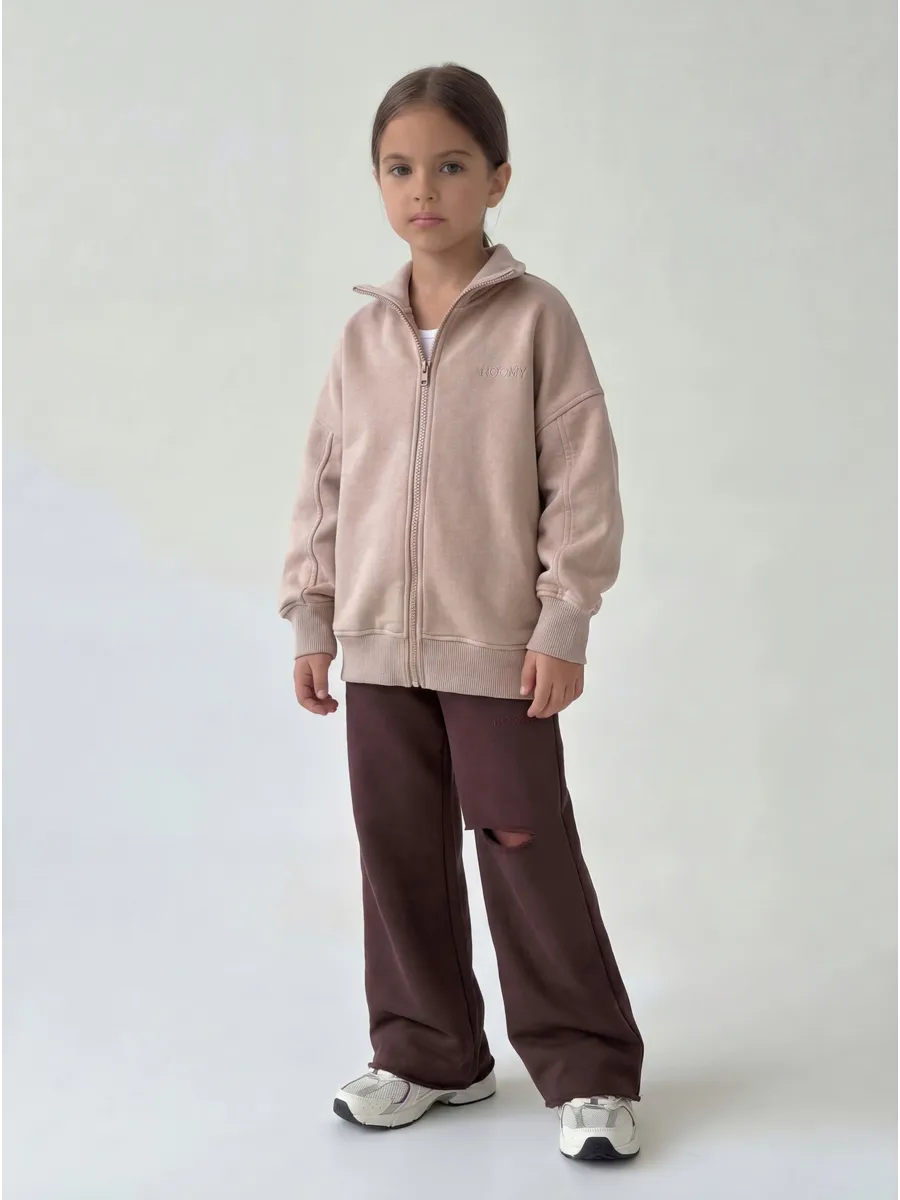 Брюки ROOMY ESSENCE STREETjog/brown - фото 6