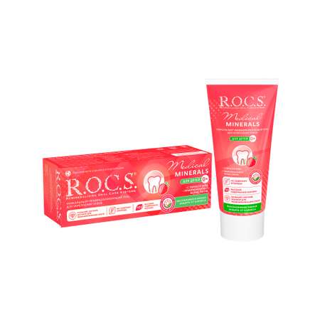 Зубной гель R.O.C.S. Клубника