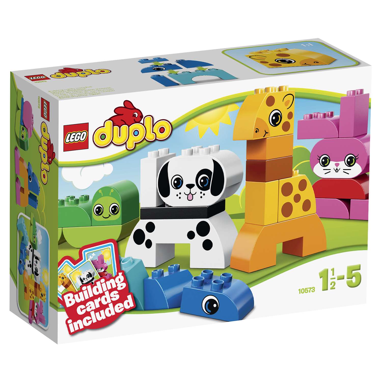 Конструктор LEGO DUPLO My First Весёлые зверюшки блочный - фото 2
