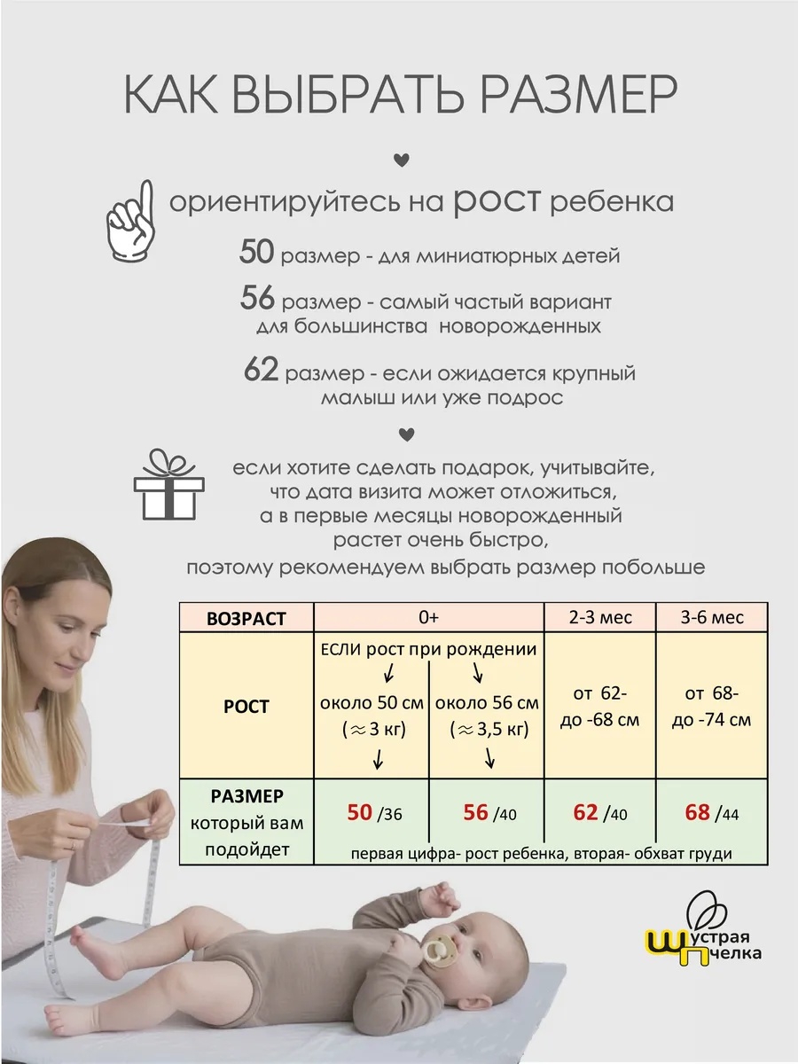 Комплект на выписку Шустрая пчелка 503002АЖ/КАПУЧИНО - фото 3
