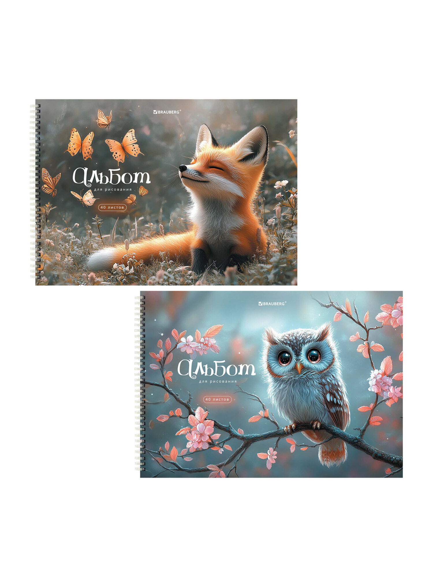 Альбом Brauberg А4 40 лист. 2 шт. - фото 2