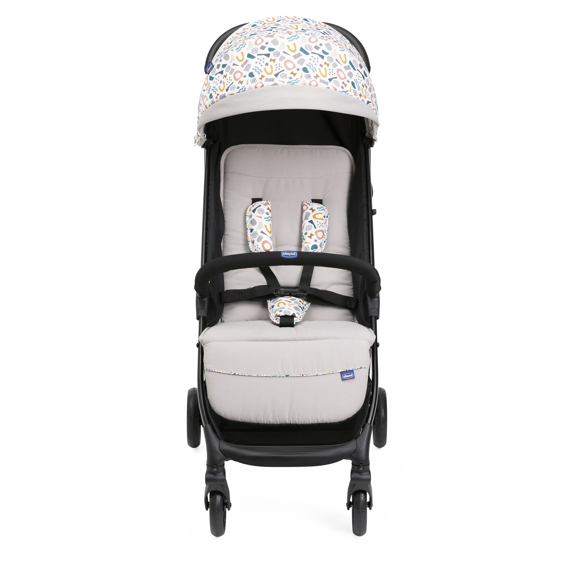 Коляска прогулочная Chicco белый - фото 13