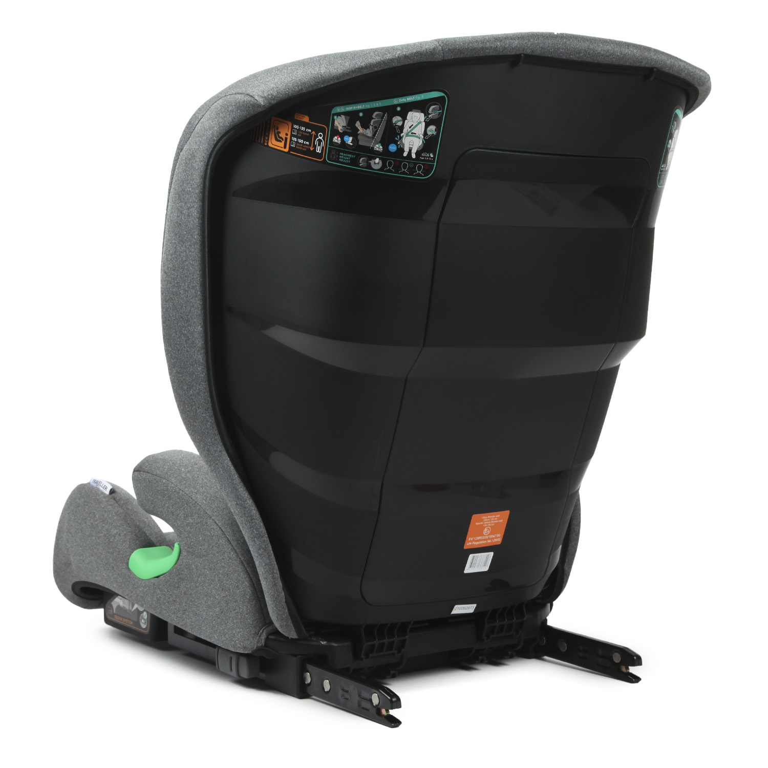 Автокресло Babyton Traveller Isofix 2/3 (15-36 кг) серый - фото 16