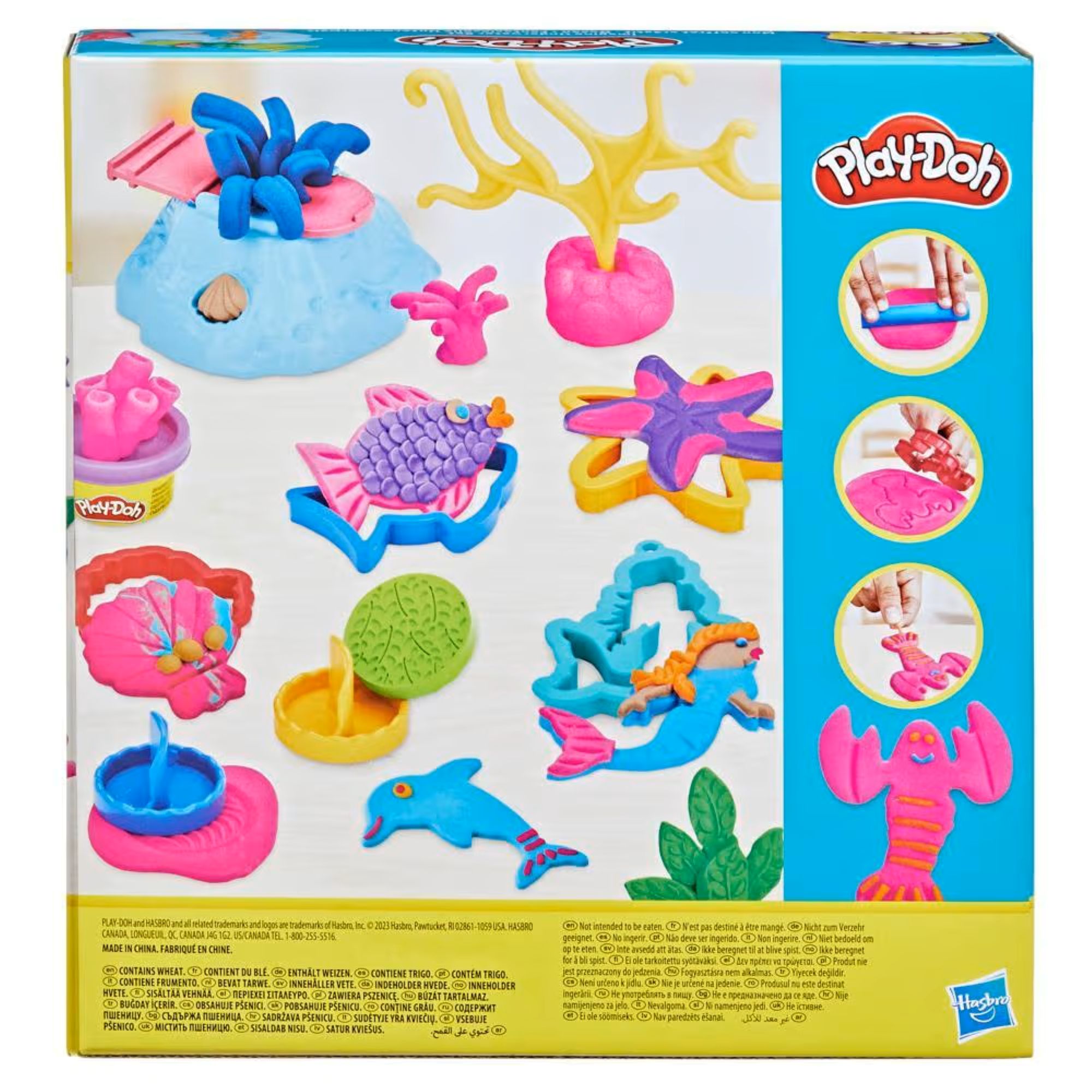 Масса для лепки Hasbro набор Play-Doh Подводный мир 7 цв. - фото 9