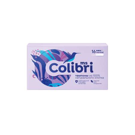 Тампоны Miss Colibri без аппликатора