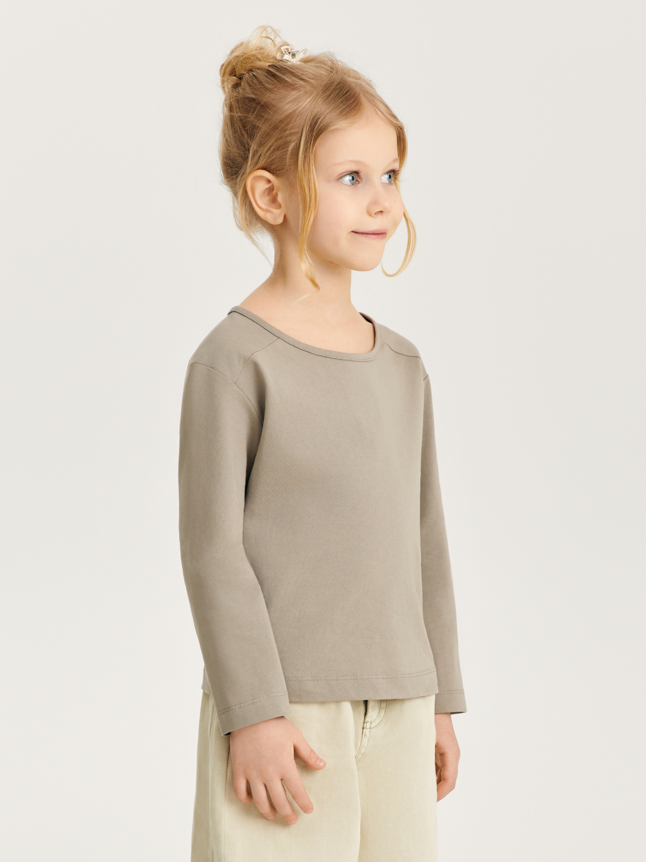 Лонгслив Junion 904176.TSLS0004-Dark-brown-2 - фото 3