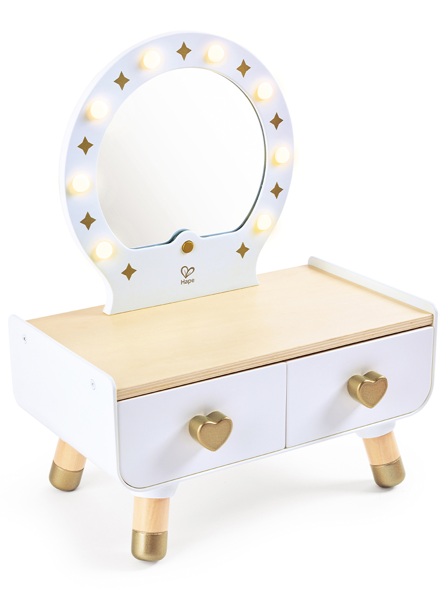 Игрушка Hape туалетный столик, фен, косметика - фото 13
