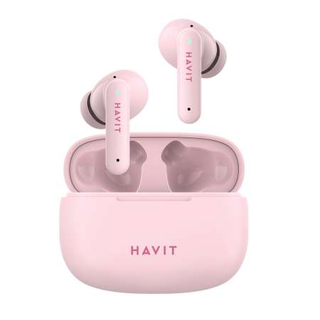 Наушники беспроводные HAVIT True Wireless TW967 Pink