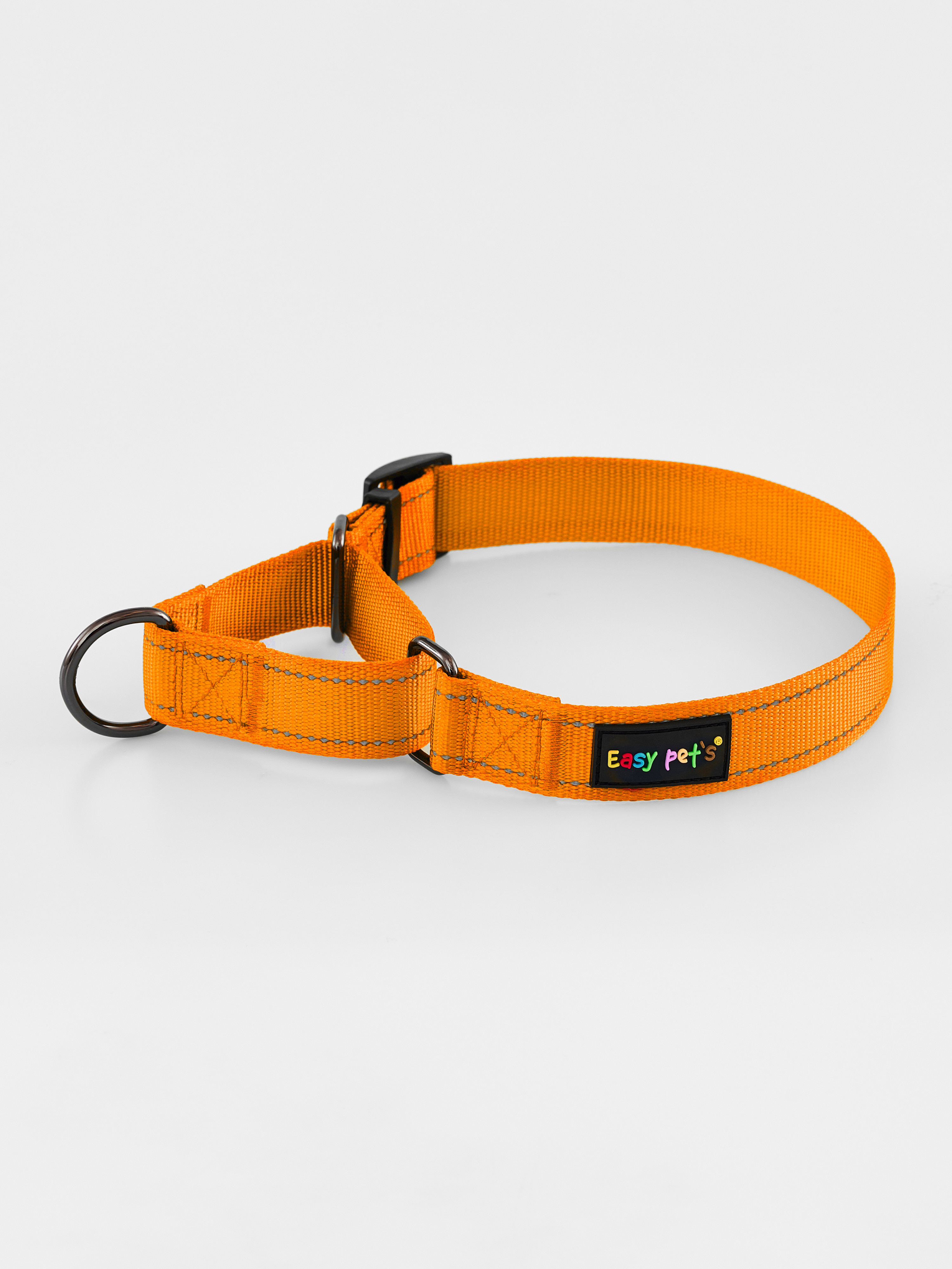 Ошейник для собак Easy Pets 5003 Martingale оранжевый р-р L 45-70см - фото 11