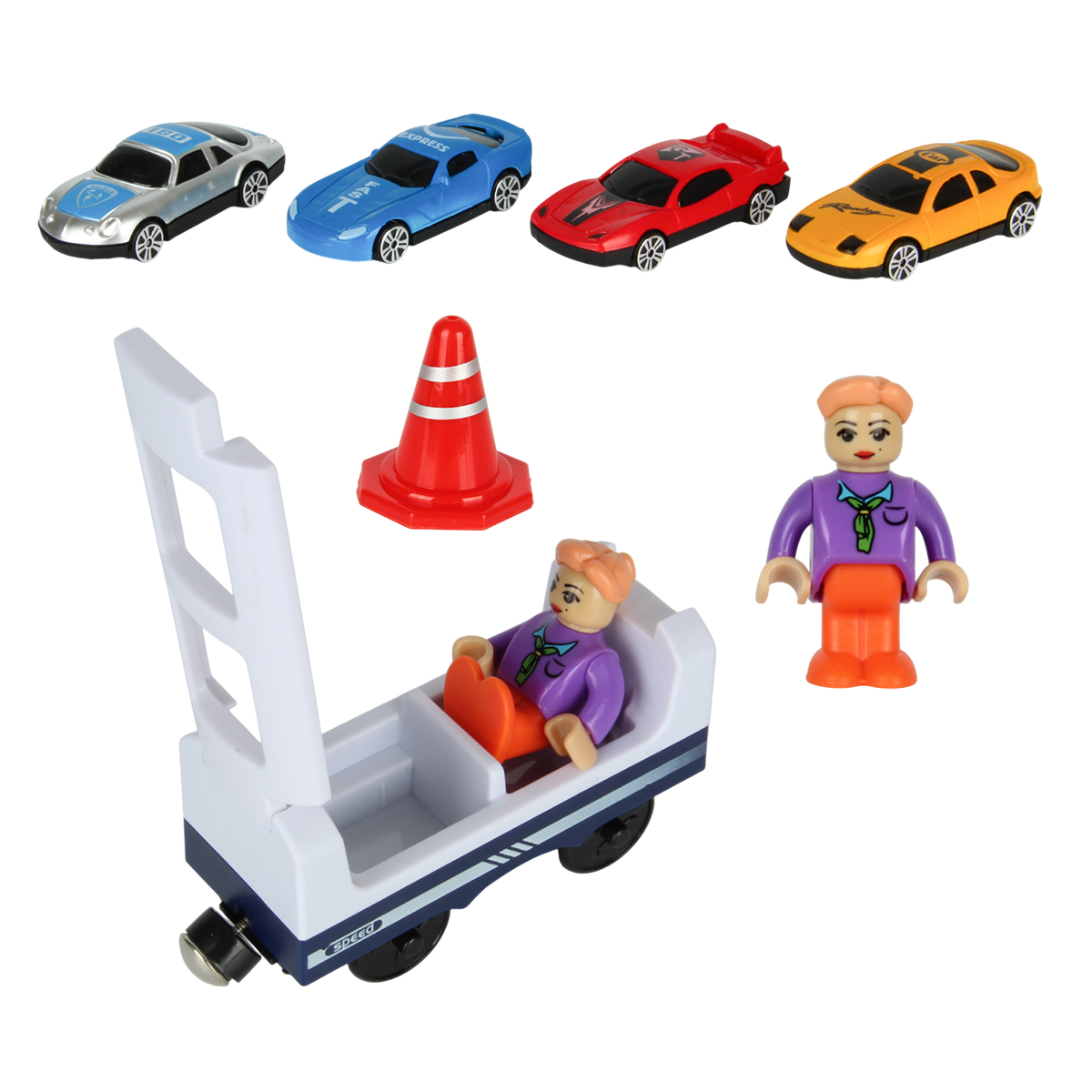 Набор железнодорожный Veld Co 104 см 135619 - фото 4