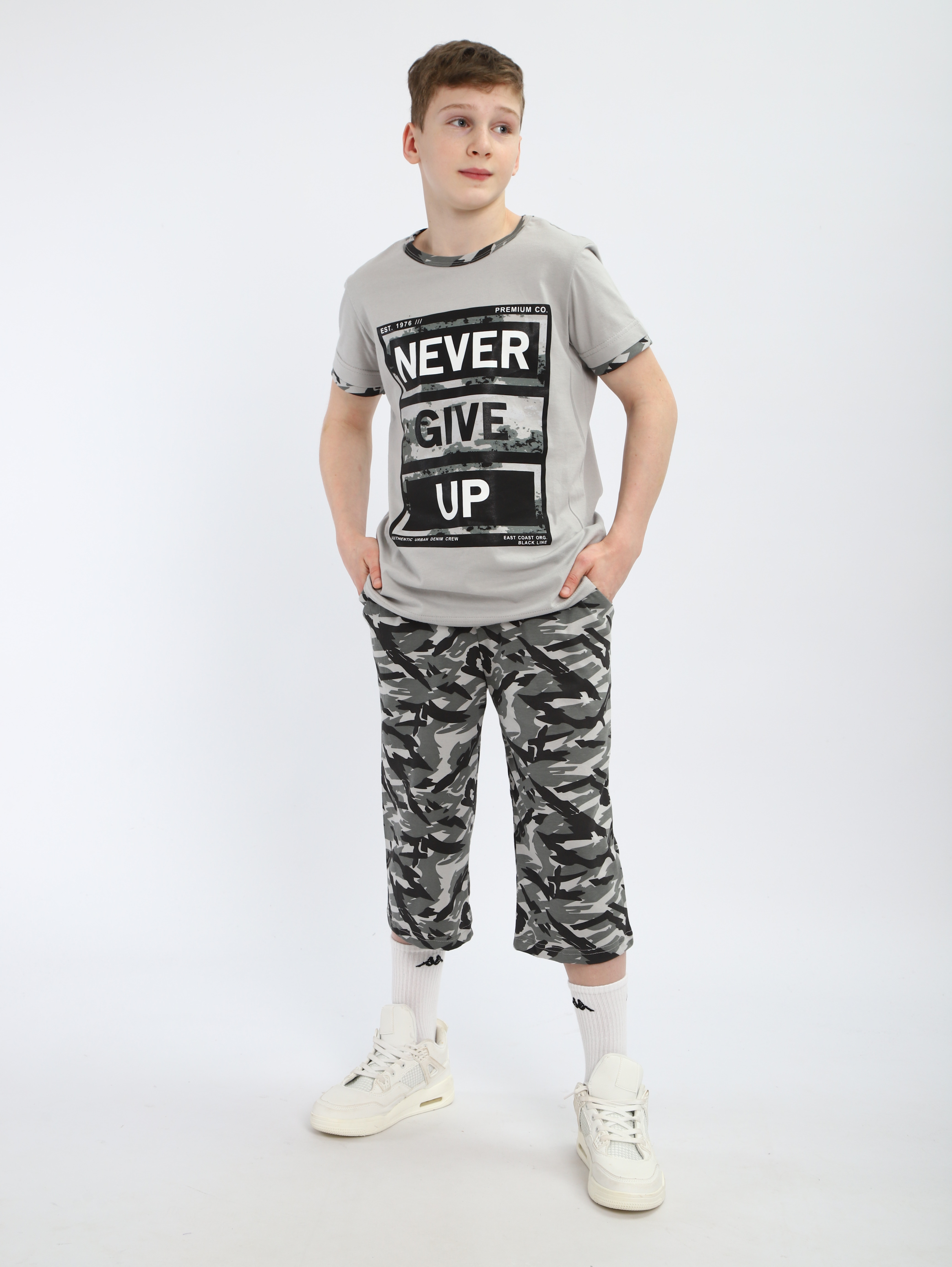 Костюм ЛАДОШКИ Комплект Победитель серый - фото 5